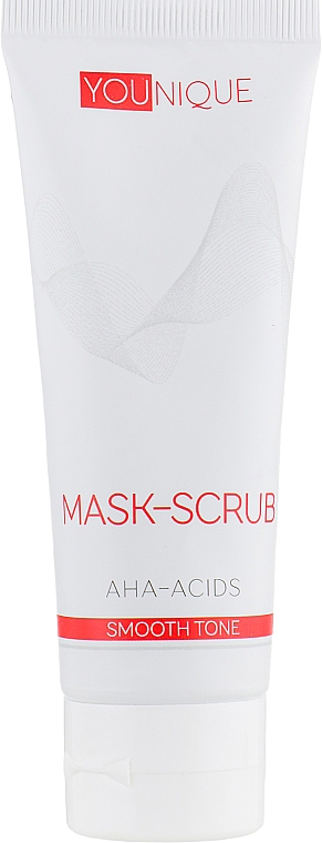 Peelingová maska ​​s AHA kyselinami. Rovnoměrná pleť - Jerelia YoUnique Mask-Scrub AHA-Acids