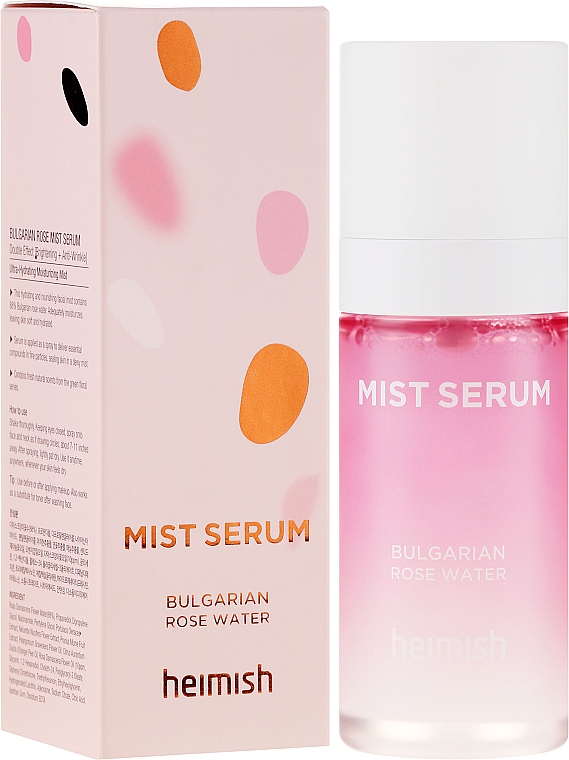 Hydratační sérum na obličej - Heimish Bulgarian Rose Water Mist Serum