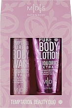 Sada "Pokušení čistotou" Mades Cosmetics M|D|S Baty & Body Temptation (b/wash/200ml + b/milk/150ml)