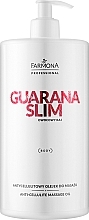 Masážní olej na tělo "Liči" Farmona Professional Guarana Slim Anti-Cellulite Massage Oil