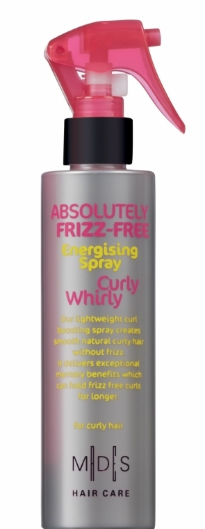 Sprej na vlasy "Energizer" - Mades Cosmetics Absolutely Frizz-Free Curly Whirly Energising Spray