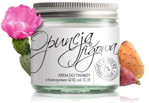 Omlazující krém na obličej s opuncií - E-Fiore Face Cream