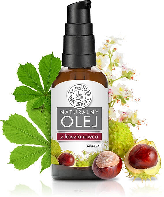 Kaštanový olej-macerát (s dávkovačem) - E-Fiore Chestnut Natural Oil Macerate