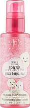 Organický suchý masážní olej pro miminka Mades Cosmetics M|D|S Baby Care Body Oil