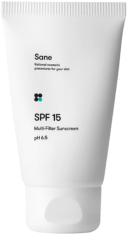 Denní krém s SPF 15 - Sane SPF 15 Multi-Filter Sunscreen pH 6.5