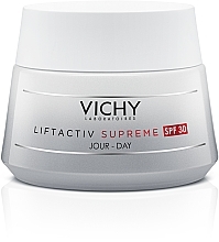 Protivrásková péče pro pružnost pleti SPF 30 Vichy Liftactiv Supreme Intensive Anti-Wrinkle Day Cream SPF30