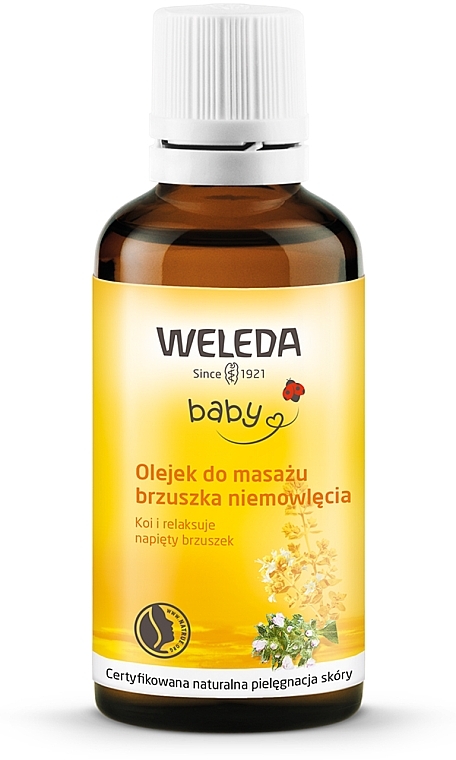 Olej proti nadýmání pro kojence - Weleda Baby Tummy Oil