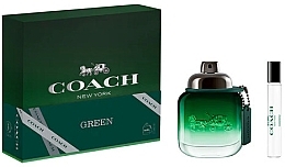 Coach Green Dárková sada (edt/60ml + edt/7,5ml)