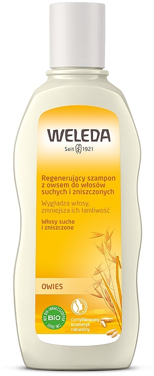 Šampon s extraktem z ovsa - Weleda Hafer Aufbau-Shampoo