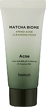 Jemná krémová čisticí pěna na obličej Heimish Matcha Biome Amino Acne Cleansing Foam