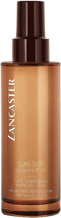 Samoopalovací olej přírodní barvy pro tělo - Lancaster Sun 365 Gradual Self Tan Oil