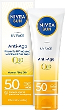 Opalovácí krém na obličej NIVEA Sun UV Face Q10 Anti-Age & Anti-Pigments