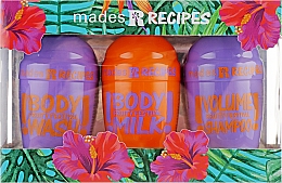 Sada "Ovočný festival" Mades Cosmetics Recipes (shm/100ml + sh/gel/100ml + b/milk/100ml)