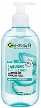 Gel til ansigtsvask Garnier Hyaluronic Aloe Gel Wash