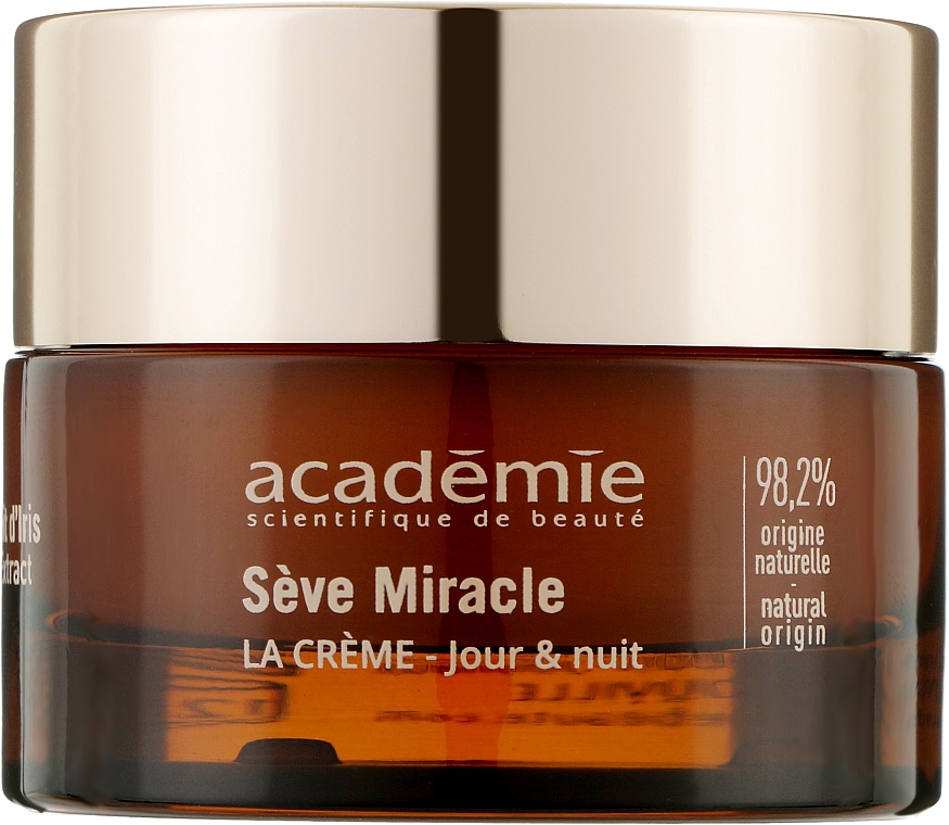 Ansigtscreme med irisekstrakt - Academie Seve Miracle Iris Extract The Cream Day & Night