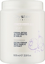 Sort detox-maske til beskadiget hår Oyster Cosmetics Sublim Frugt Detox Cream Med Hvidløgsekstrakt