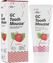 Jordbærtandcreme GC Tooth Mousse Strawberry