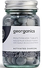 Mundskyl Tabletter „Aktivt kul“ Georganics Mouthwash Tablets Activated Charcoal