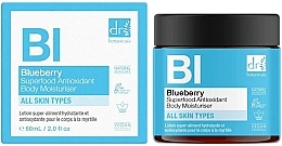 Fugtgivende bodylotion med antioxidanter "Blueberry" Dr. Botanicals Blueberry Superfood Antioxidant Body Moisturiser