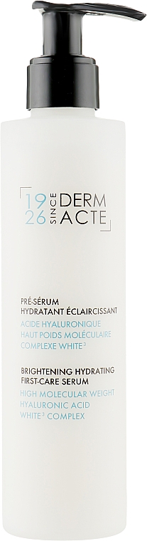 Lysnende serum "Pre serum" - Academie White Derm Acte Pre Serum Hydratant Eclaircissant