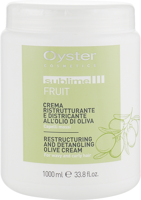 Maske med Olivenekstrakt - Oyster Cosmetics Sublime Fruit Olive Extract Mask