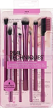 Makeup børste sæt Real Techniques Everyday Eye Essentials 8-Piece Eyeshadow Brush