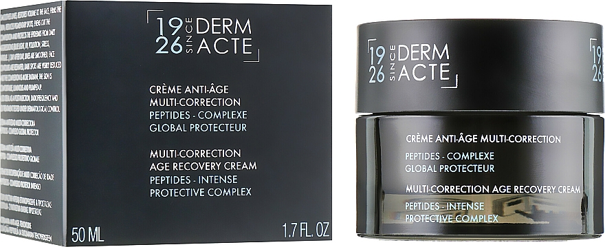 Foryngende peptid ansigtscreme - Academie Derm Acte Multi-Correction Age Recovery Cream