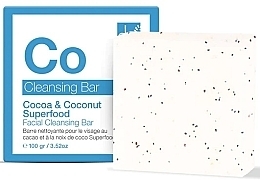 Rensende ansigtssæbe Dr Botanicals Cocoa & Coconut Superfood Facial Cleansing Bar