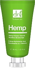 Fugtgivende dag ansigtscreme Dr. Botanicals Hemp Infused Natural Nutrition Moisturiser