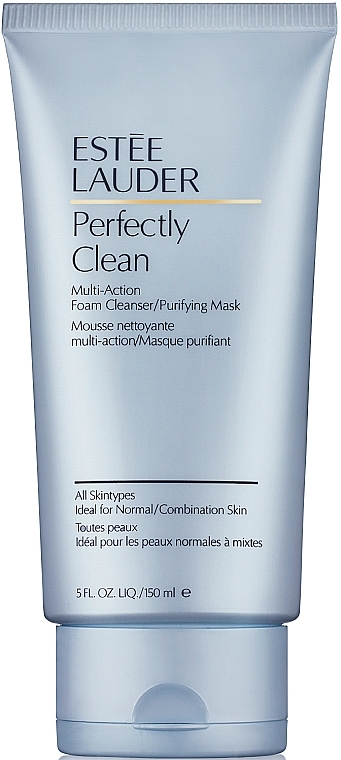 2 i 1 skumsæbe rensende maske - Estee Lauder Perfectly Clean Multi-Action Foam Cleanser Purifying Mask