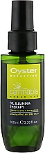 Belysende Cannabis hår olie Oyster Cosmetics Cannabis Green Lab Oil Illumina-Therapy