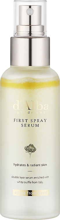 Serum i tåge med hvid trøffel - D'Alba White Truffle Mist Serum