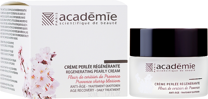 Regenererende Pearl Cream "Cherry Blossom of Provence“ - Academie Regenerating Pearly Cream