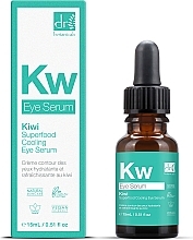 Kølende serum til hud omkring øjnene Dr Botanicals Kiwi Superfood Cooling Eye Serum