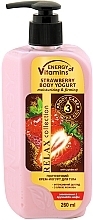 Jordbæryoghurt kropscreme Energy of vitamins