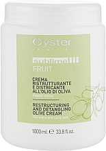 Maske med Olivenekstrakt Oyster Cosmetics Sublime Fruit Olive Extract Mask