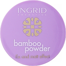 Ingrid Cosmetics Professional Bamboo Powder Professionaalne lahtine bambuspuuder