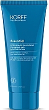 Puhastav ja niisutav näogeel Korff Essential Purifying Cleansing Gel	