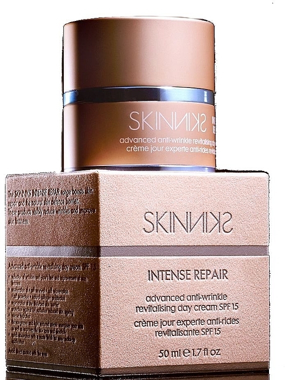 Kortsudevastane intensiivne taastav päevakreem - Skinniks Intense Repair Advanced Anti-wrinkle Revitalising Day Cream SPF 15