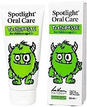 Laste hambapasta "Monster" närimiskummi maitsega Spotlight Oral Care Kids Bubblegum Monster Toothpaste