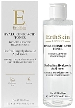 Värskendav näovesi ErthSkin London Hyaluronic Acid Refreshing Toner