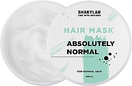 Маска для нормальных волос "Absolutely Normal" SHAKYLAB Hair Mask For Normal Nair