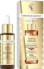 Kolmetoimeline näoseerum Christian Laurent Aesthetic Solutions Triple Serum Anti-Aging Concentrate