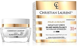 Niisutav infusioonikreem esimeste kortsude vastu Christian Laurent Infusion Intensely Moisturizing Cream Against First Wrinkles 35+