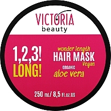 Mask pikkadele juustele Victoria Beauty 1,2,3! Long! Hair Mask