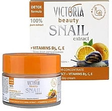 Kontsentraadikreem tiguekstraktiga + vitamiinid B5, C, E Victoria Beauty Snail Extract Cream-Concentrate