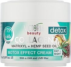 Botoxi kollageenikreem kanepiõliga Victoria Beauty Collagen Matrixyl & Hemp Seed Oil 60-75 Age