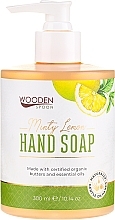 Жидкое мыло "Мятный лимон" Wooden Spoon Minty Lemon Hand Soap