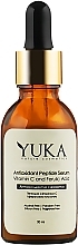 Antioksüdantne seerum C-vitamiini ja feruulhappega Yuka Antioxidant Peptide Serum