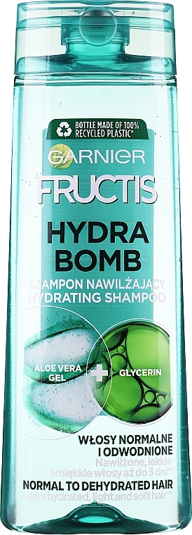 Juuksešampoon aloeekstraktiga - Garnier Fructis Aloe Hydra Bomb Shampoo